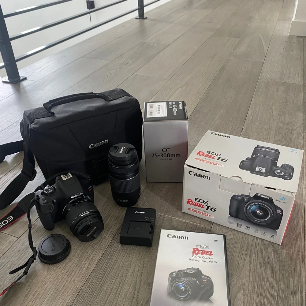 Cannon Camera EOS Rebel T 6